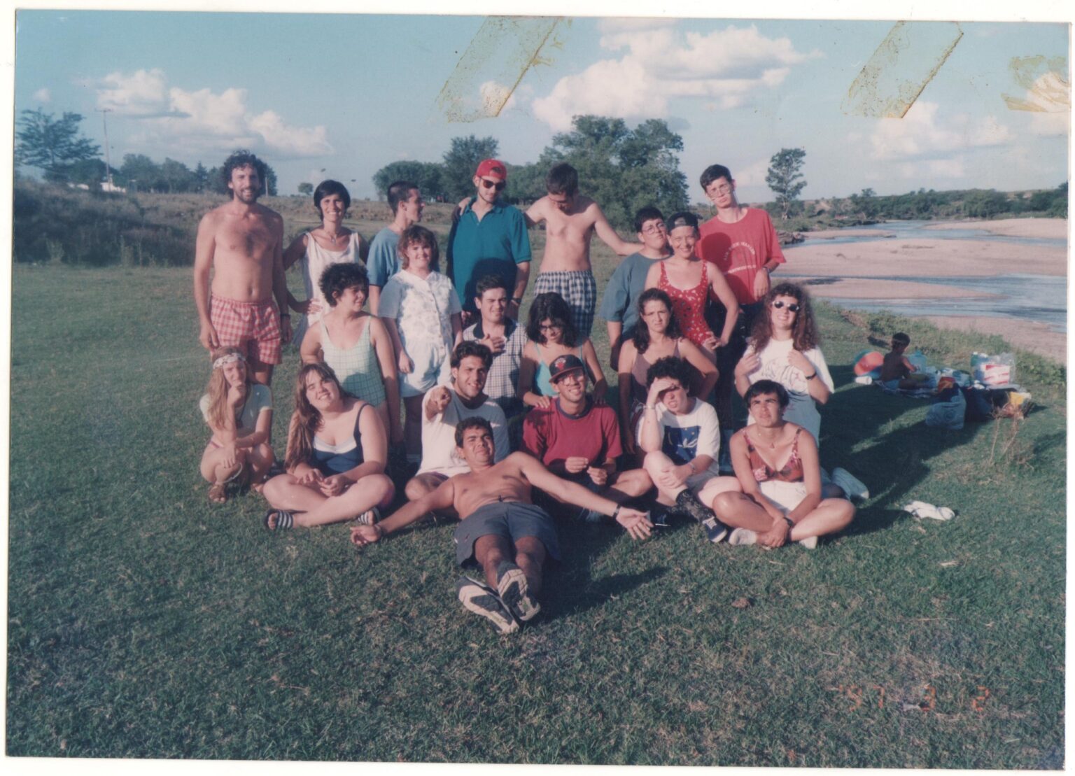 El grupo original en 1989