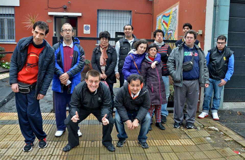 Grupo en la sede Gregoria Pérez